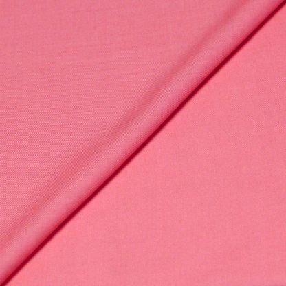 Twill laine & soie - Rose