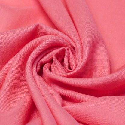 Twill laine & soie - Rose 2