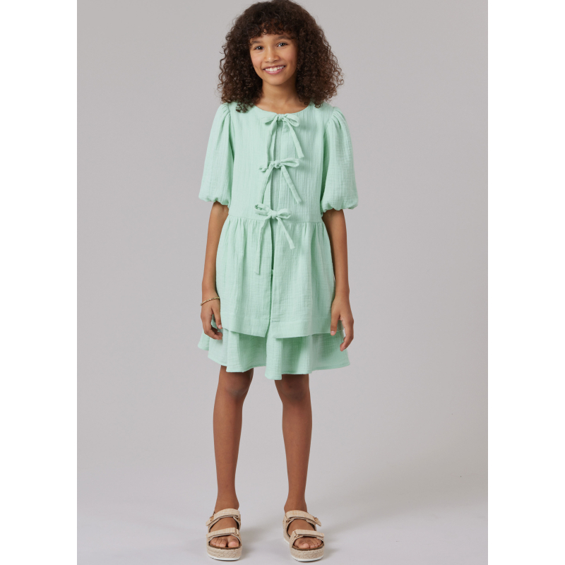 Patron McCall's 8593.A (7-14) - Robe et haut fille