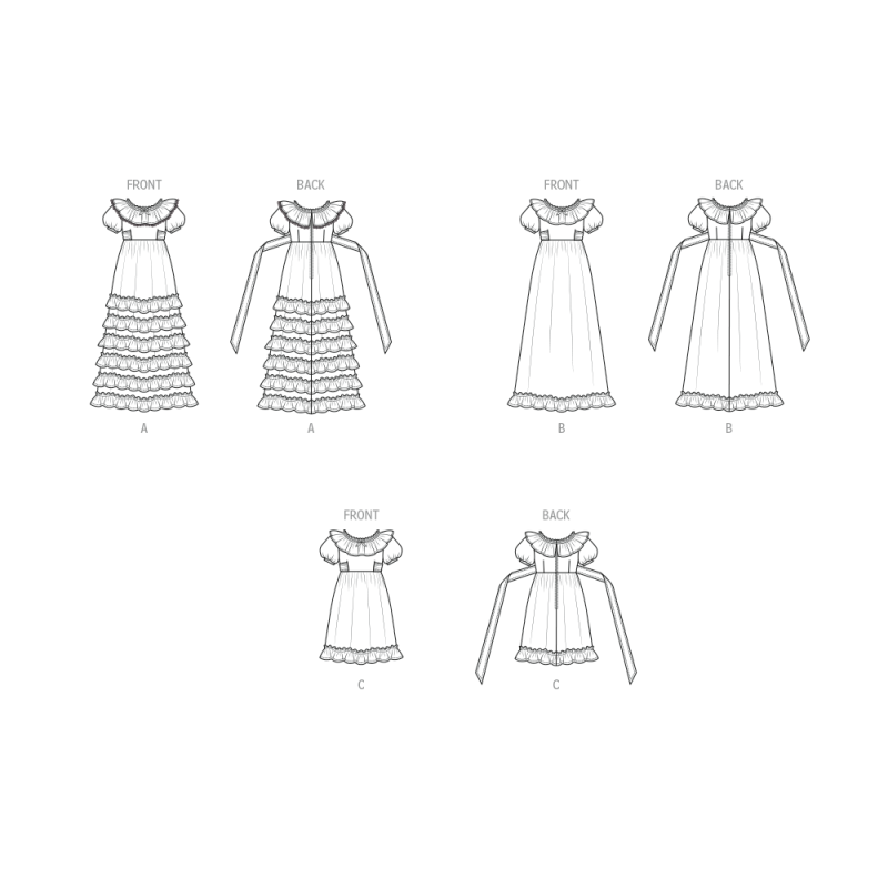 Patron McCall's 8594.H5 (34-42) - Robe vintage