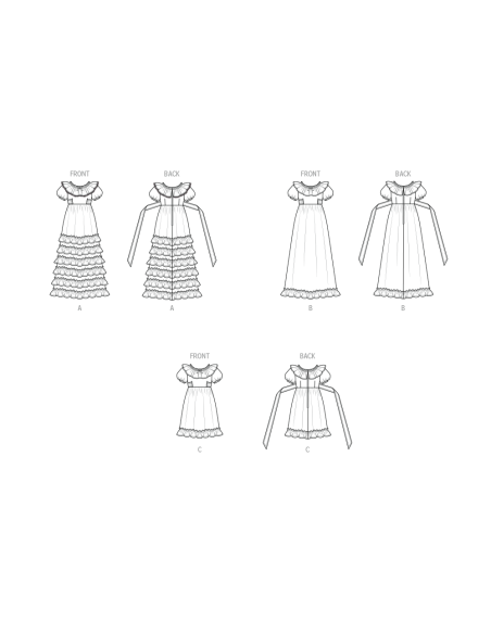 Patron McCall's 8594.H5 (34-42) - Robe vintage