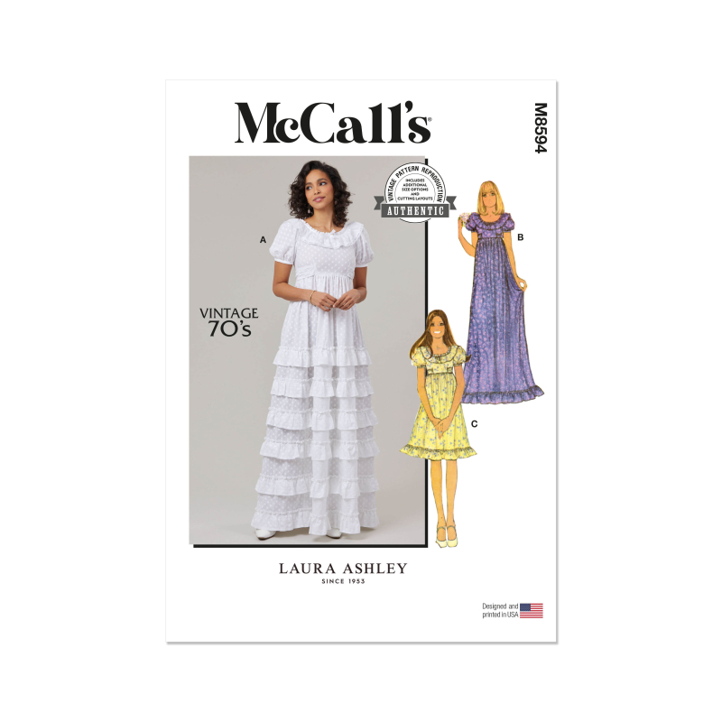 Patron McCall's 8594.U5  (44-52) - Robe vintage