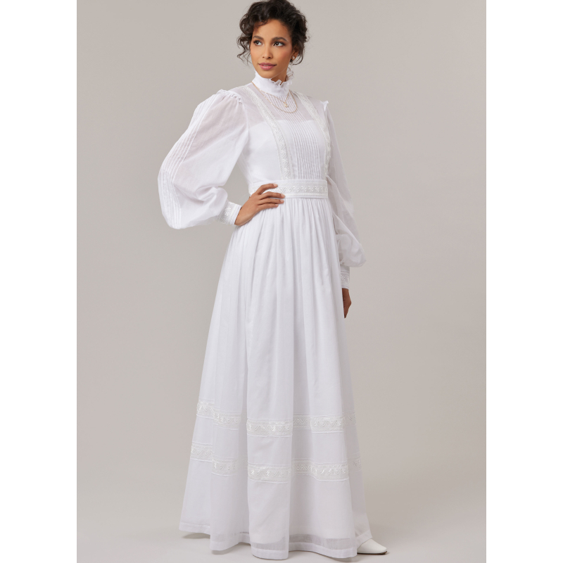 Patron McCall's 8595.A (34-42) - Robe longue, combinaison et ceinture