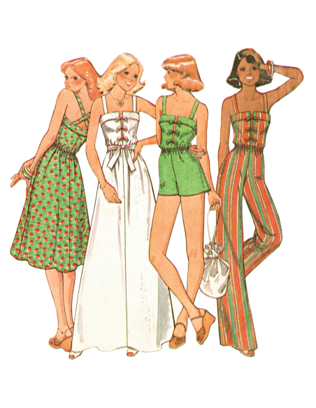 Patron McCall's 8596.D5 (32-40) - Robe ou Jumpsuit à Bretelles
