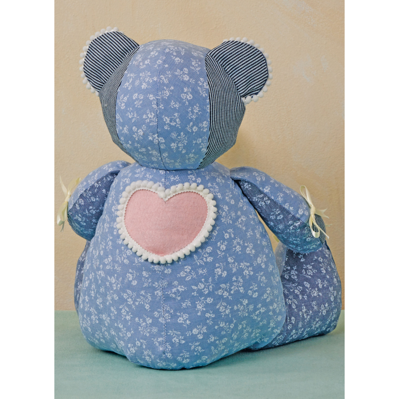 Patron McCall's 8599.OS - Ours en peluche patchwork