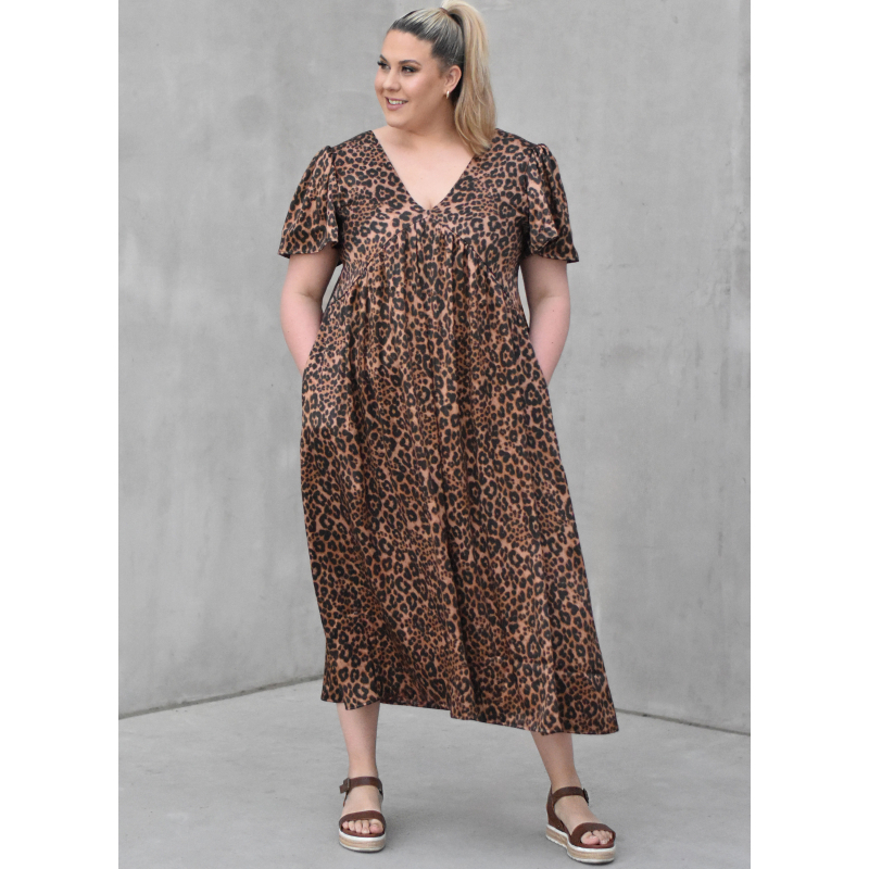 Patron KnowMe 2120.K5 (36-44) - Robe fluide trapèze