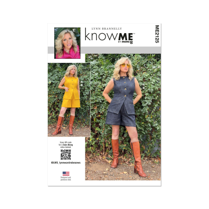 Patron KnowMe 2125.K5 (36-44) - Veste & Shorts
