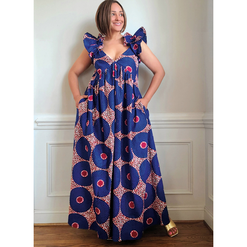 Patron KnowMe 2126.A (36-52) - Robe deux longueurs