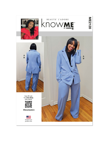 Patron KnowMe 2128.K5 (36-44) - Veste & Pantalon