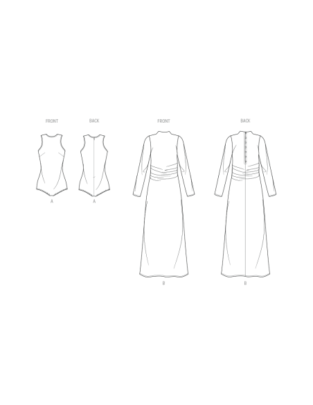 Patron KnowMe 2129.K5 (36-44) - Bodysuit & Robe