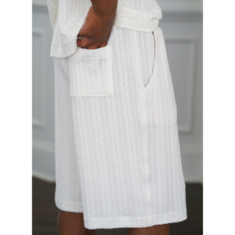 Patron KnowMe 2130.A (46-64) - Top et Shorts Homme