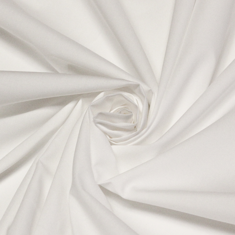 Percale 100% coton peigné luxe - Blanc optique