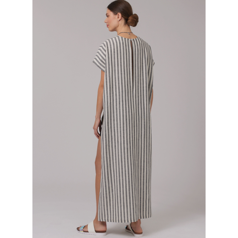 Patron New Look 6795 - Caftan deux longueurs