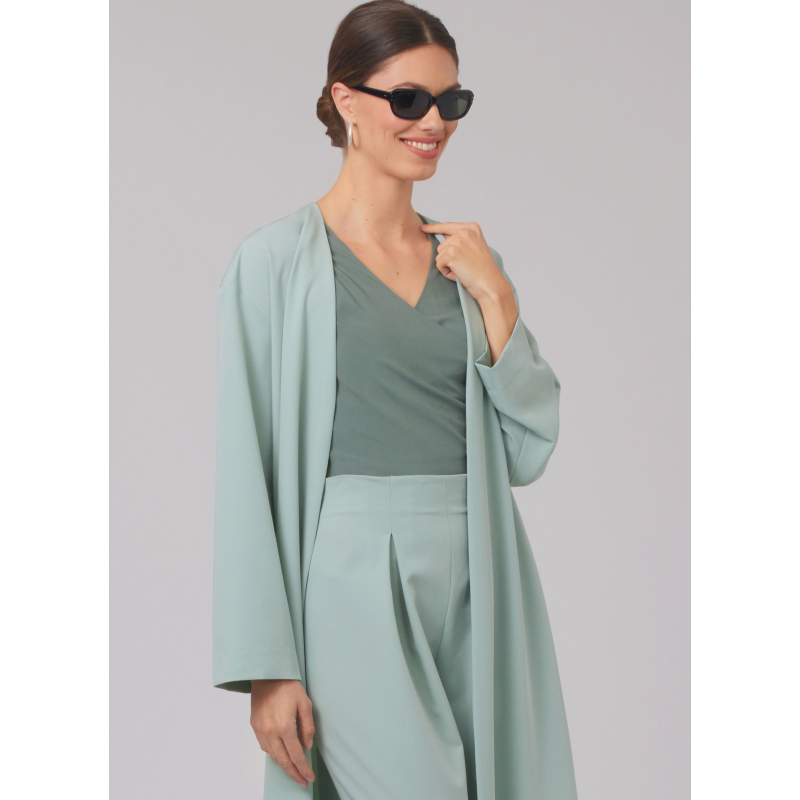 Patron New Look 6796 - Manteau, Tops & Pantalon