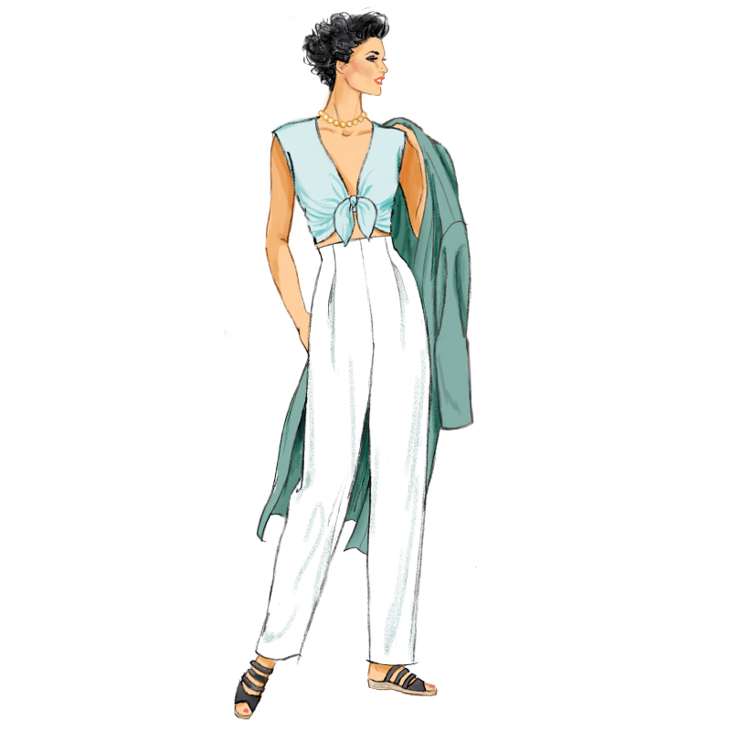 Patron New Look 6796 - Manteau, Tops & Pantalon