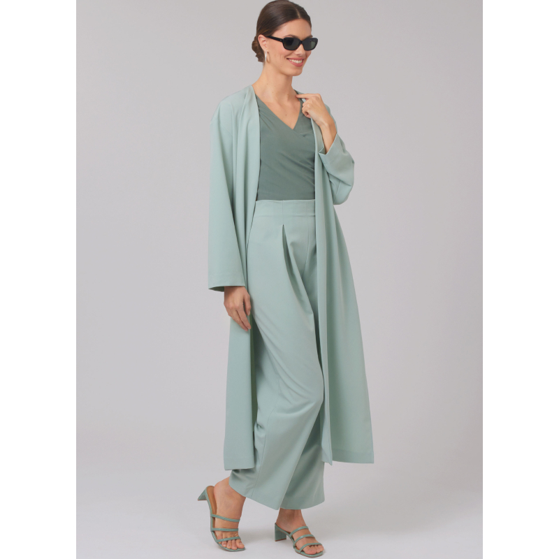 Patron New Look 6796 - Manteau, Tops & Pantalon