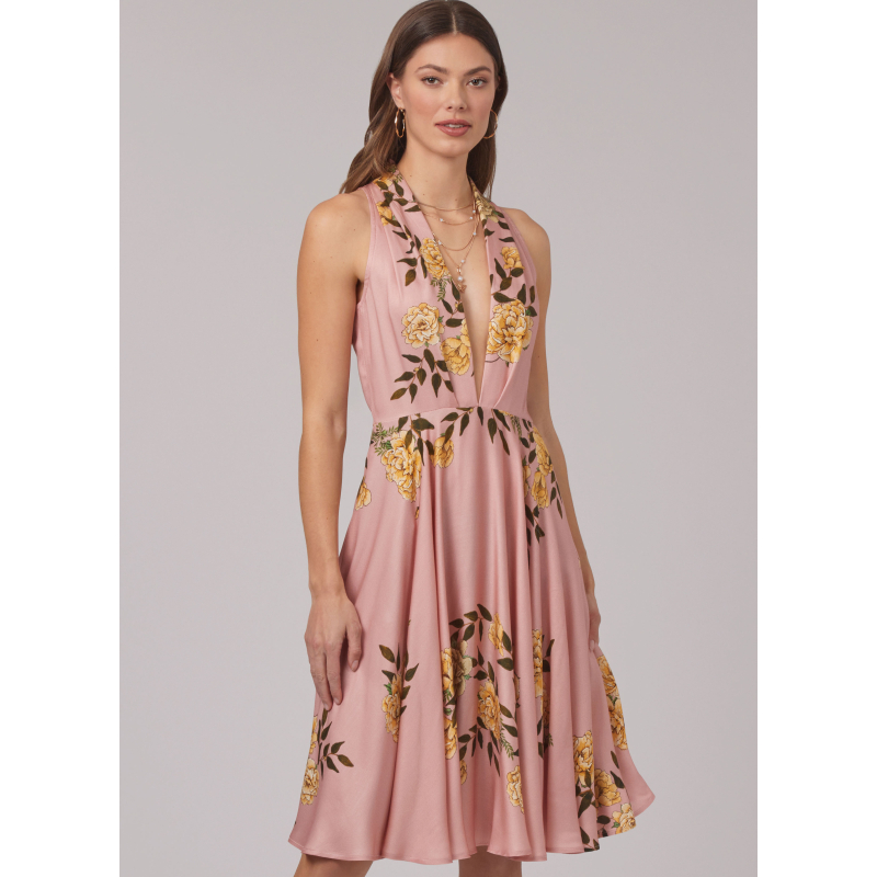 Patron New Look 6797 - Robe deux longueurs
