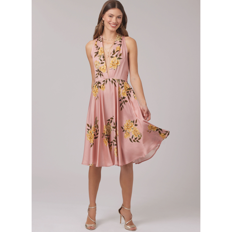 Patron New Look 6797 - Robe deux longueurs