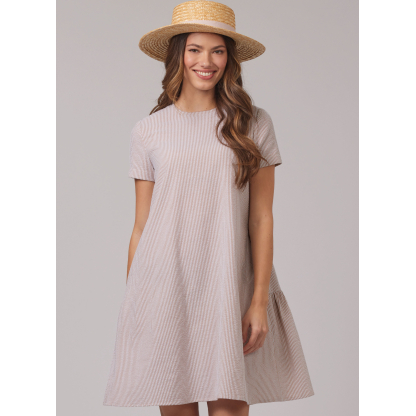 Patron New Look 6799 - Robe avec variantes manches & longueurs 2