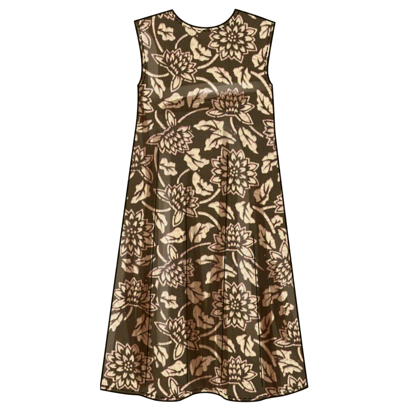 Patron New Look 6799 - Robe avec variantes manches & longueurs