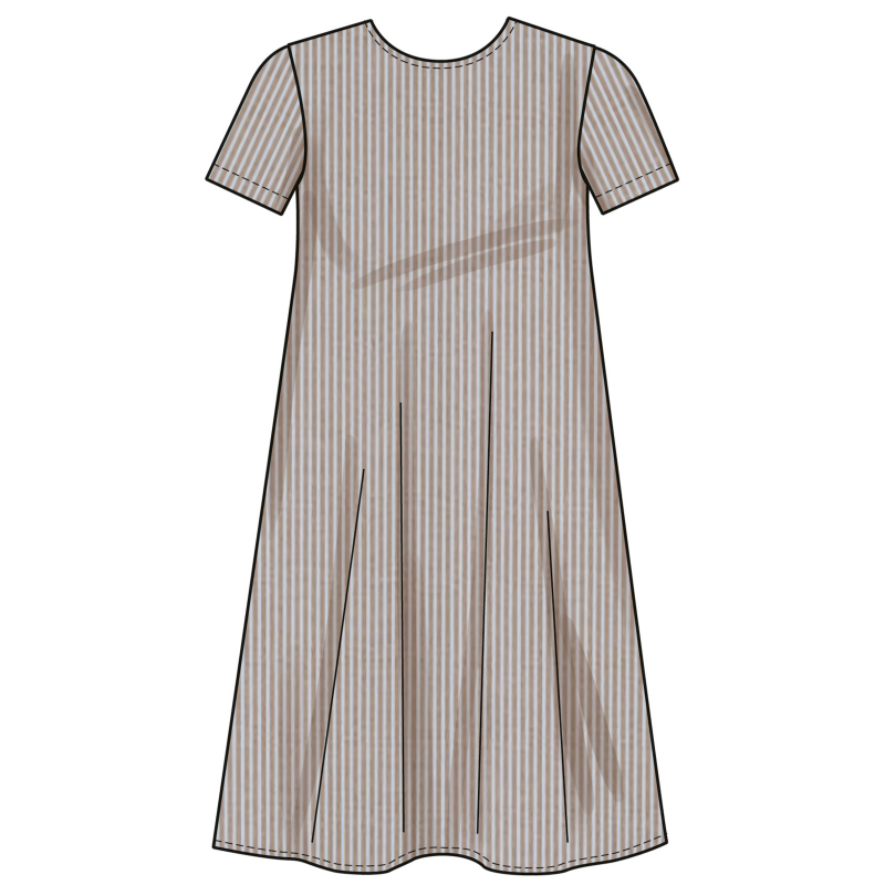 Patron New Look 6799 - Robe avec variantes manches & longueurs