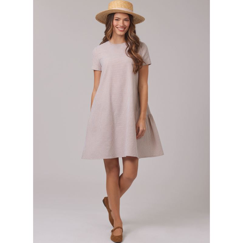 Patron New Look 6799 - Robe avec variantes manches & longueurs