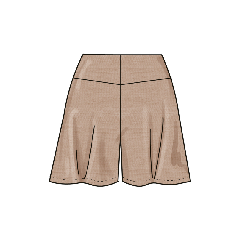 Patron New Look 6801 - Tops, Shorts & Pantalon