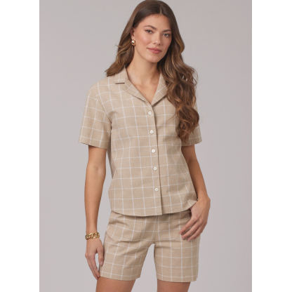 Patron New Look 6802 - Chemise, Pantalon & Short 2