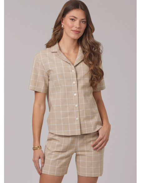 Patron New Look 6802 - Chemise, Pantalon & Short