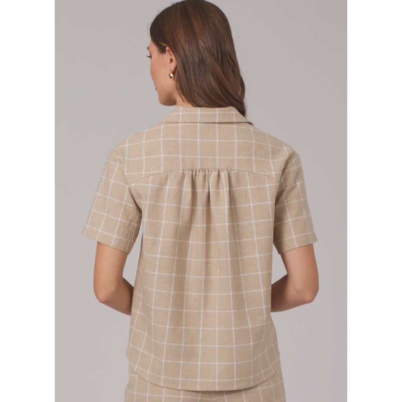 Patron New Look 6802 - Chemise, Pantalon & Short