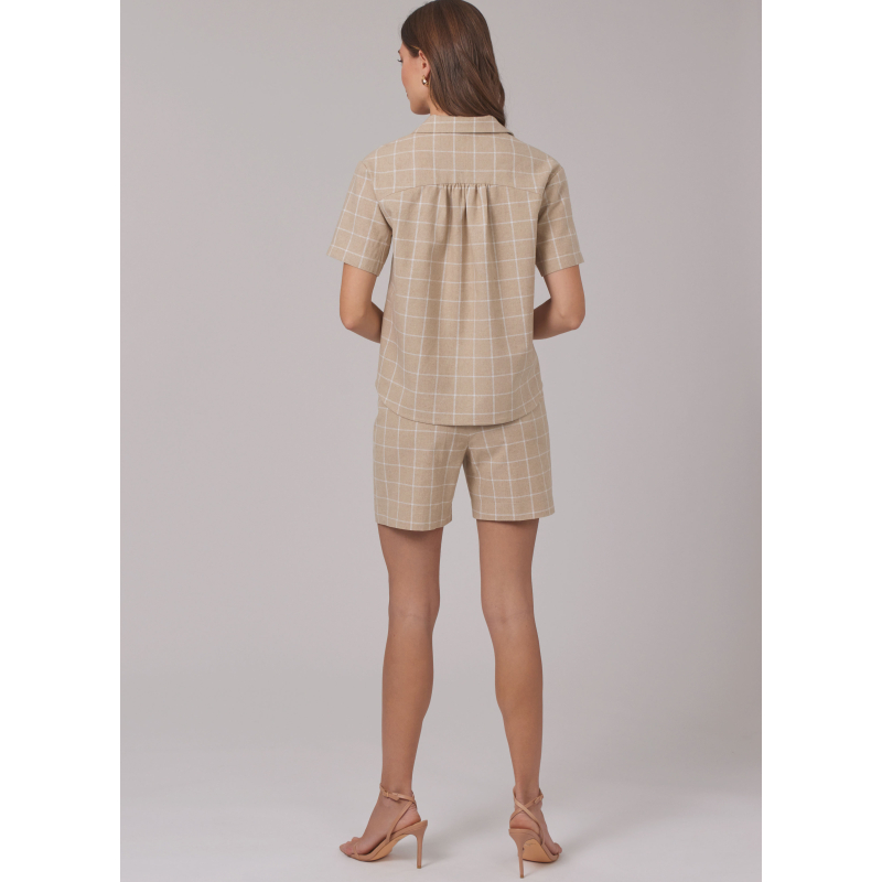 Patron New Look 6802 - Chemise, Pantalon & Short
