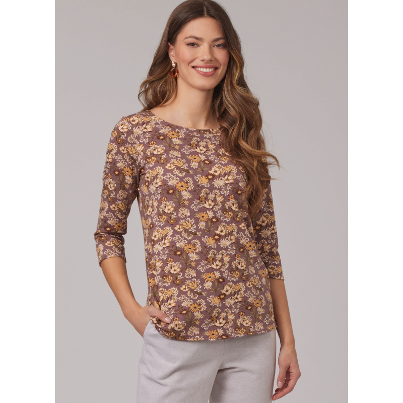 Patron New Look 6803 - Top & Pantalon Court