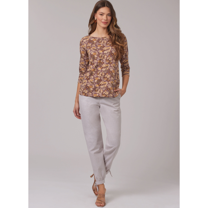 Patron New Look 6803 - Top & Pantalon Court