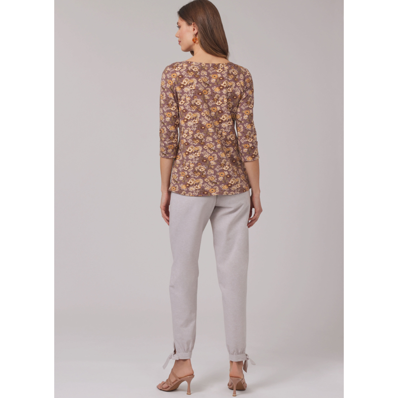 Patron New Look 6803 - Top & Pantalon Court