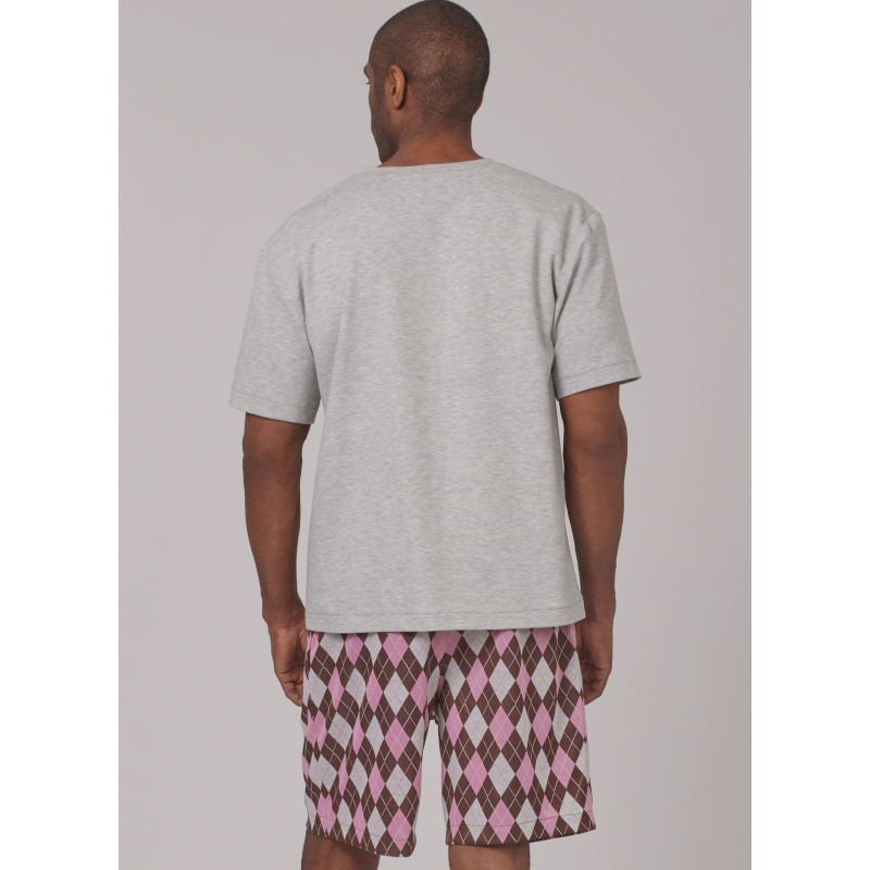 Patron New Look 6805 - Pyjama unisexe & chemise-robe de nuit