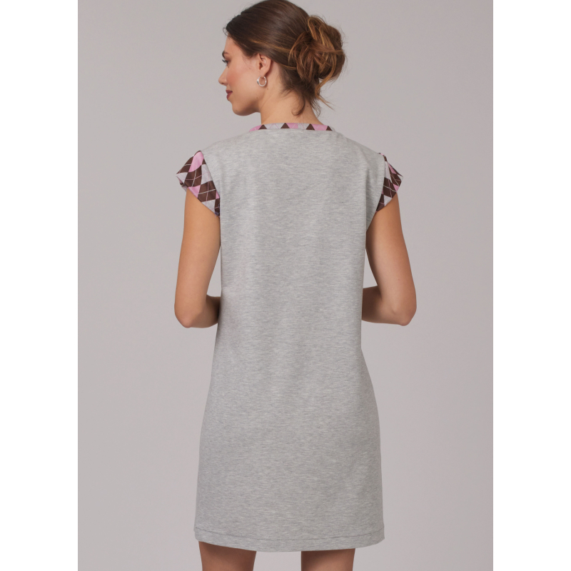 Patron New Look 6805 - Pyjama unisexe & chemise-robe de nuit