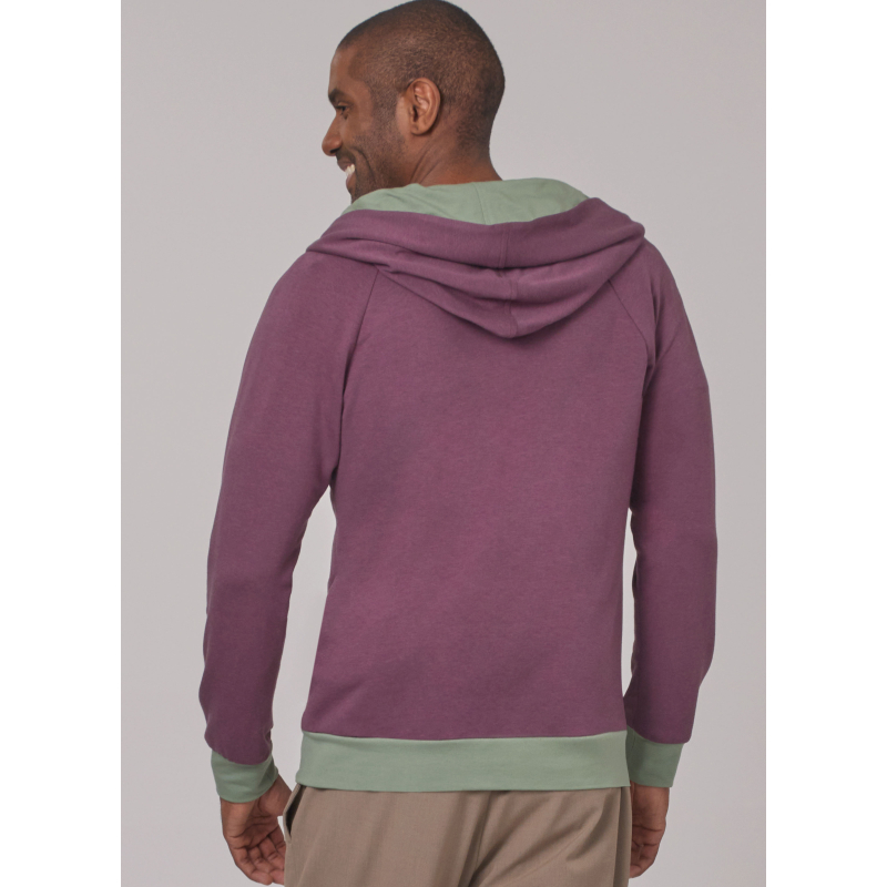 Patron New Look 6806 - Hoodies unisexes confort