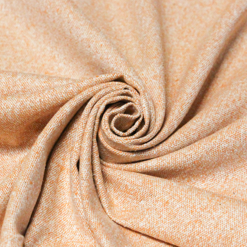 Bourette 100% soie - Orange