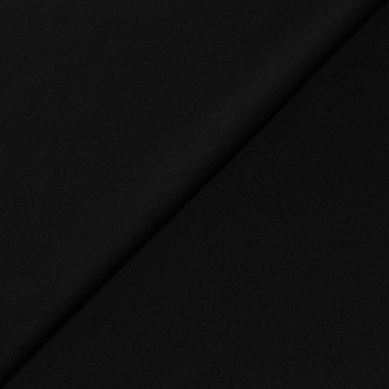 Tissu tailleur crêpe - Noir