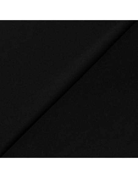 Tissu tailleur crêpe - Noir