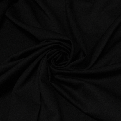Tissu tailleur crêpe - Noir 2