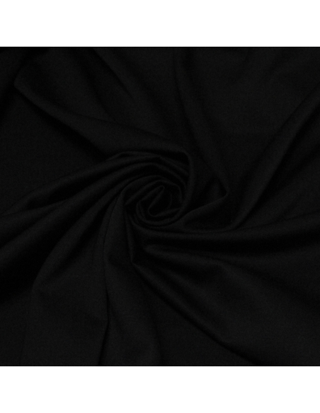 Tissu tailleur crêpe - Noir