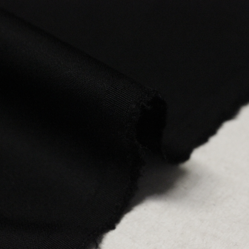 Tissu tailleur crêpe - Noir
