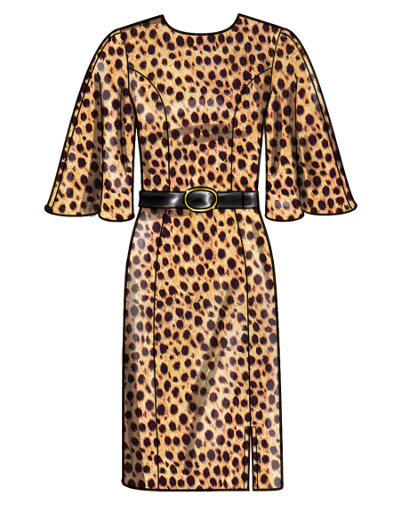 Patron Simplicity 3000.BB (48-56) - Robe ajustée 3 longueurs