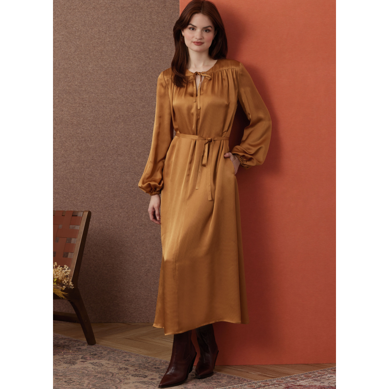 Patron Simplicity 3001.K5 (36-44) - Robes à encolure en V