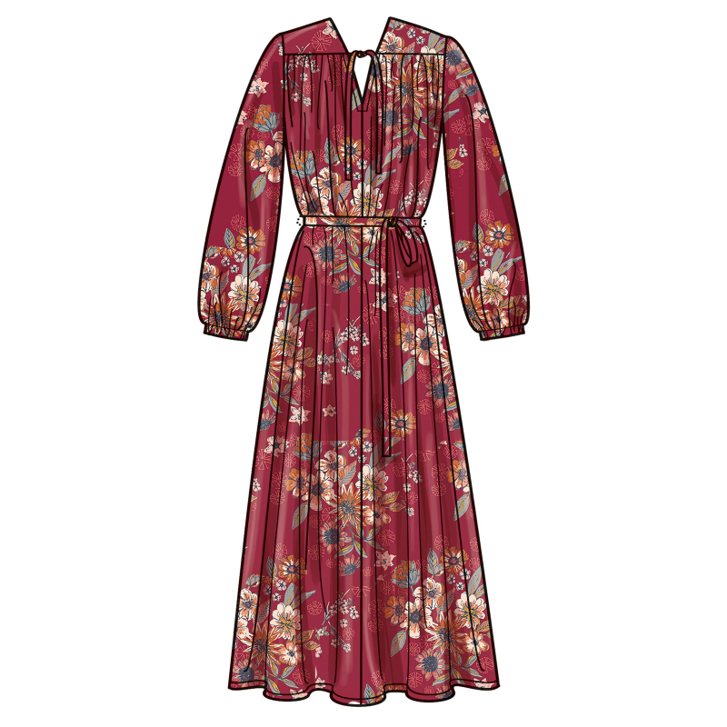 Patron Simplicity 3001.K5 (36-44) - Robes à encolure en V