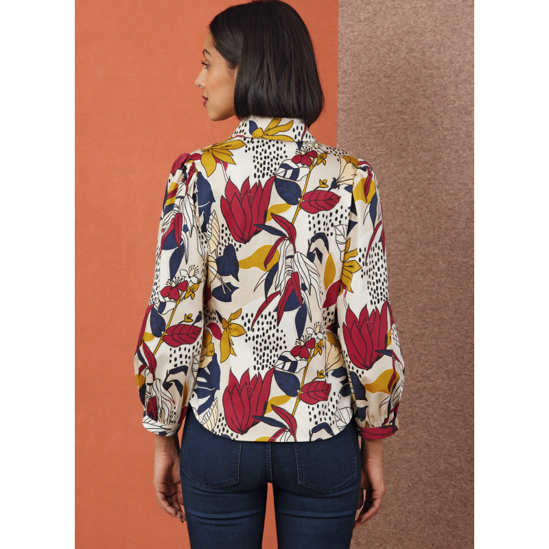 Patron Simplicity 3002.W2 (48-56) - Blouse boutonnée devant