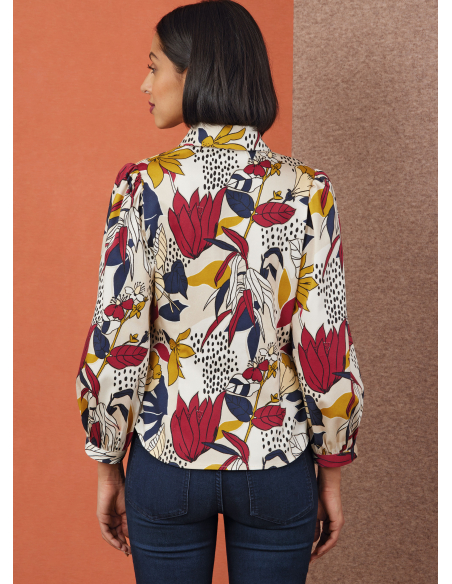 Patron Simplicity 3002.W3 (58-66) - Blouse boutonnée devant