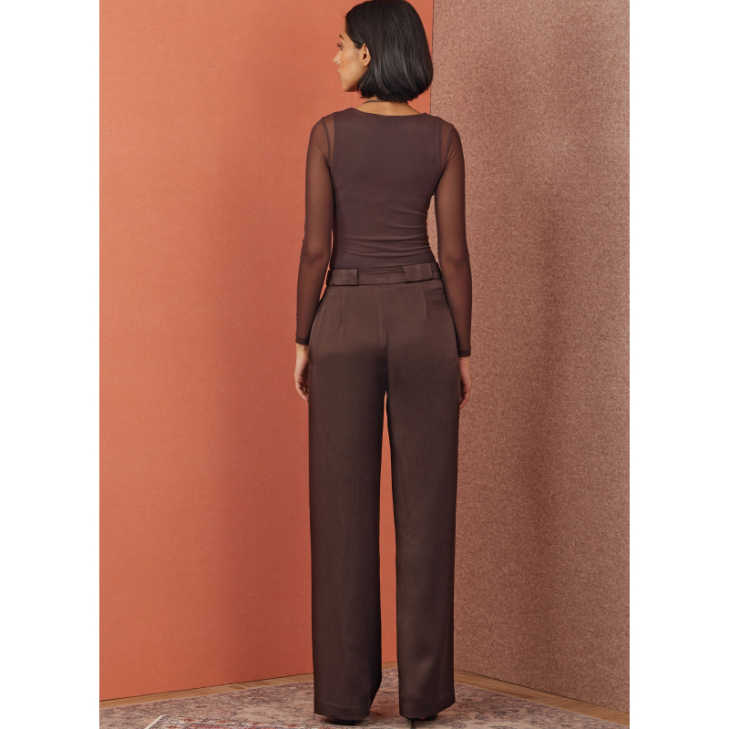 Patron Simplicity 3006.K5 (36-44) - Pantalon wrap avant, ceinture & poches
