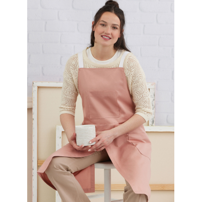 Patron Simplicity 3021.A (34-52) - Tablier & pantalon tablier pour femmes 2